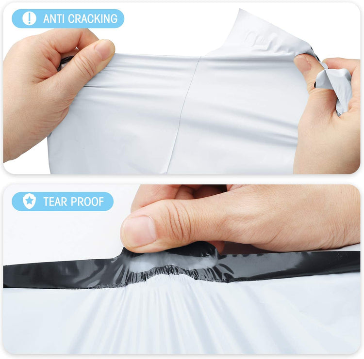 Large Poly Mailers 24X24'' 100Pcs, Waterproof Shipping Bags White