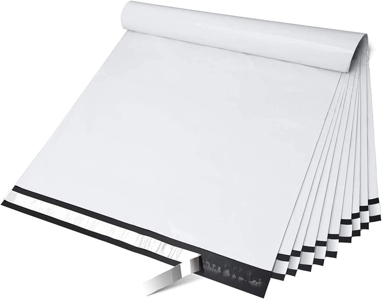 Large Poly Mailers 24X24'' 100Pcs, Waterproof Shipping Bags White